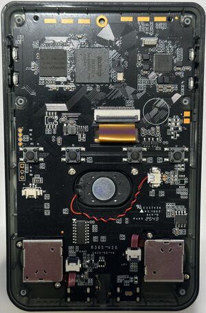 Back view of PCB