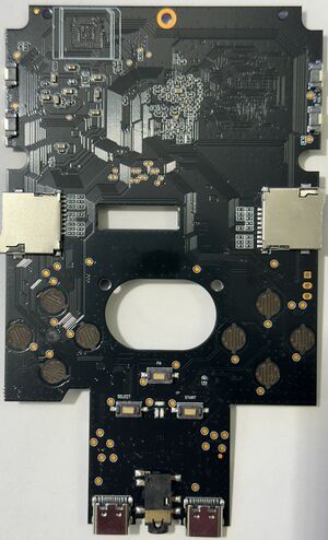 Front view of PCB.