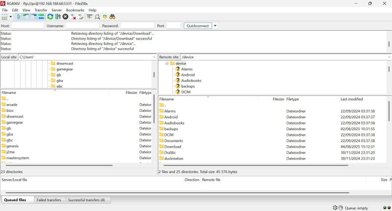 File:RG406V filezilla sftp connection.jpg